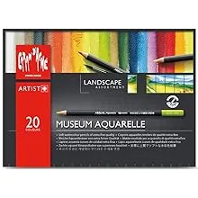 Caran D'ache Museum Aquarelle Pencil Sets Landscape Set of 20 Colours (3510.420)Caran D'ache Museum Aquarelle Pencil Sets Landsc…