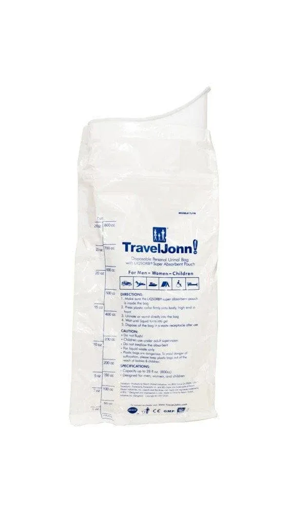 TravelJohn Disposable Urinal