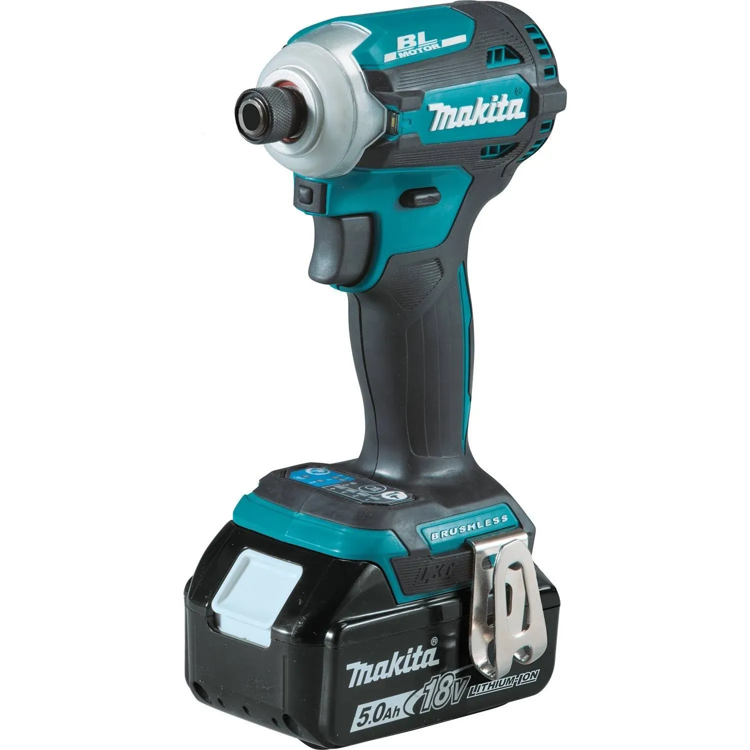 Makita XDT16T 18V LXT Lithium-Ion Brushless Cordless Quick-Shift Mode 4-Speed Impact Driver Kit (5.0Ah)