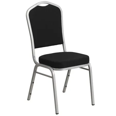 Flash Furniture Hercules Series Crown Back Stacking Banquet Chair Fabric