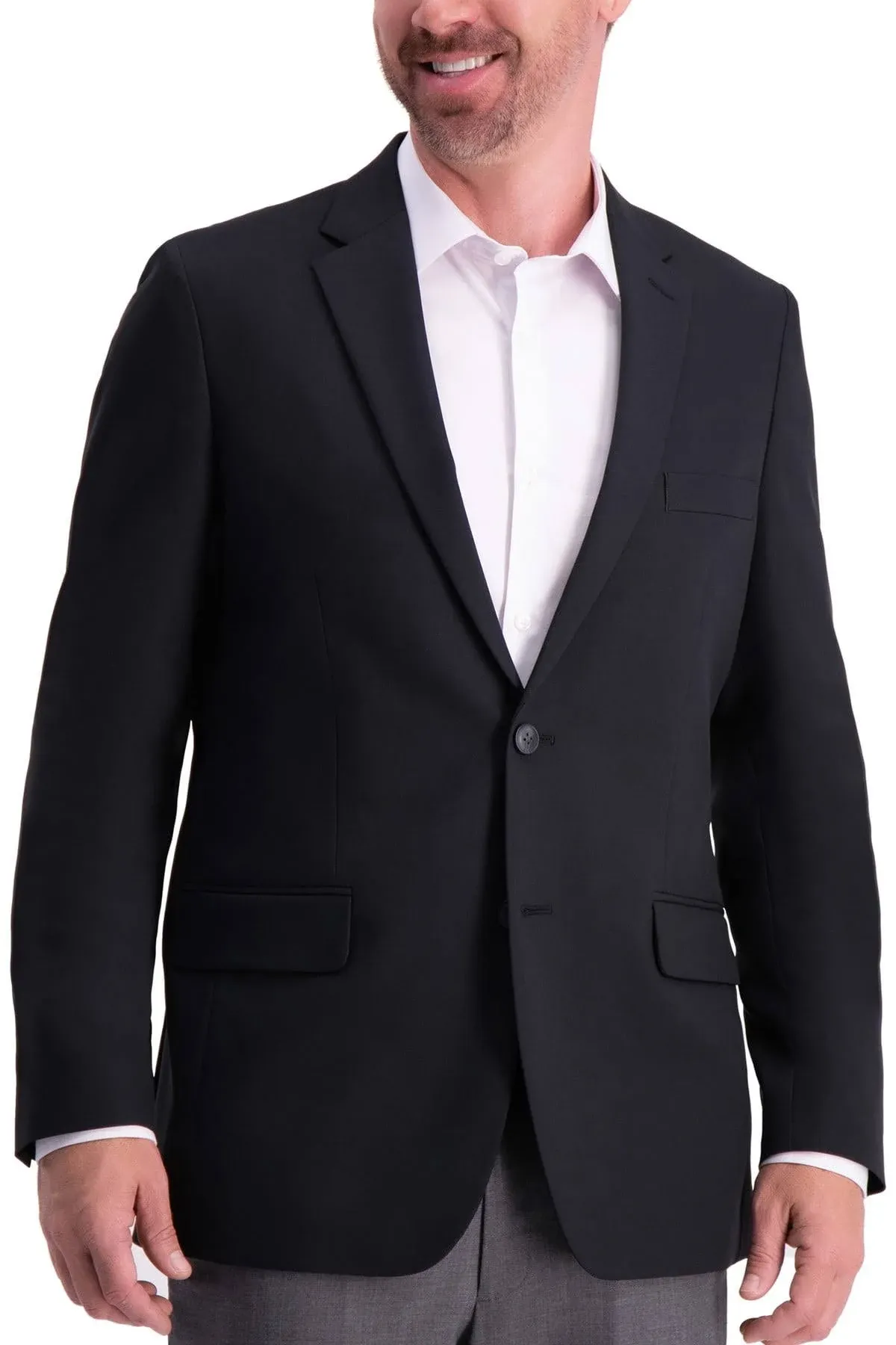 Haggar Men's Active Series Tailored-Fit Blazer