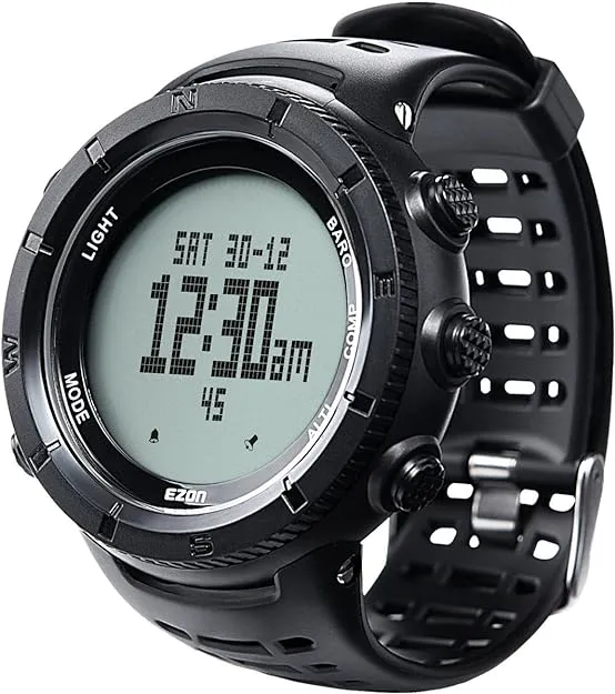 EZON H001H13 Professional Climbing Hiking Watch With Altimeter, Barometer, Compass Onelogin, And 50M Waterproof For Men   Digital Sports Watch 221129 From Lian05, $38.86 | DHgate.Com