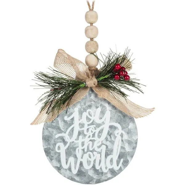 Joy to The World Ornament