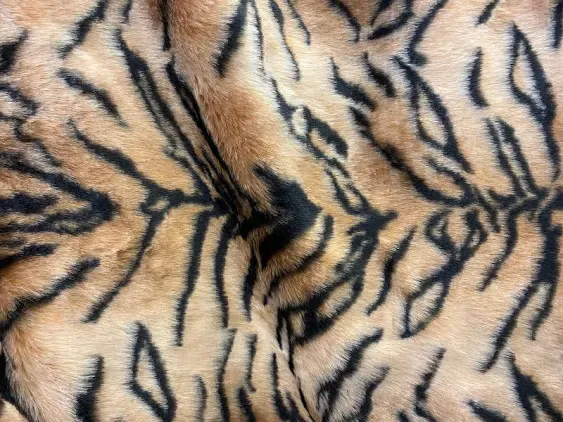 Siberian Tiger Velboa Faux Fur