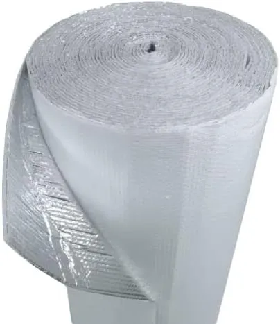 Reflectix 48" x 25' Single Bubble White Reflective Foil Insulation 100sqft R7