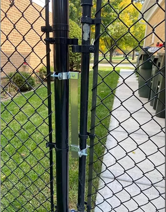 Automatic Gate Closer Self Closing Auto Backyard Gate Closer with Adjustable Closing Tension for Side Gate, Dog & Pool Gate, Chain Link Fence