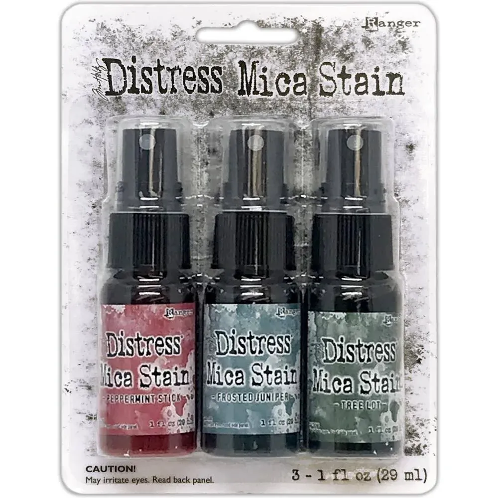 Tim Holtz Distress Holiday Mica Stain Set 1