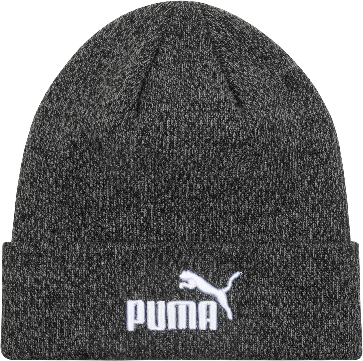 Puma Men's Vermont Marled Beanie Black Size One Size - ShoeMall