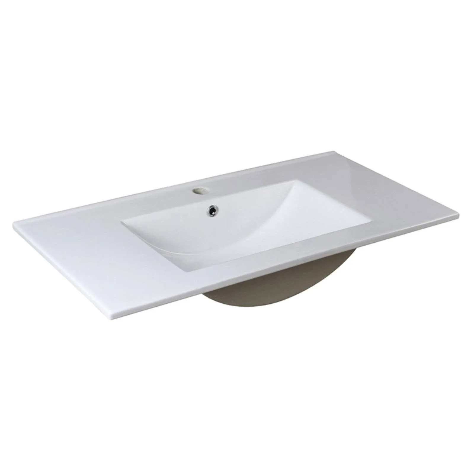 Fresca Torino 36" White Integrated Sink/Countertop