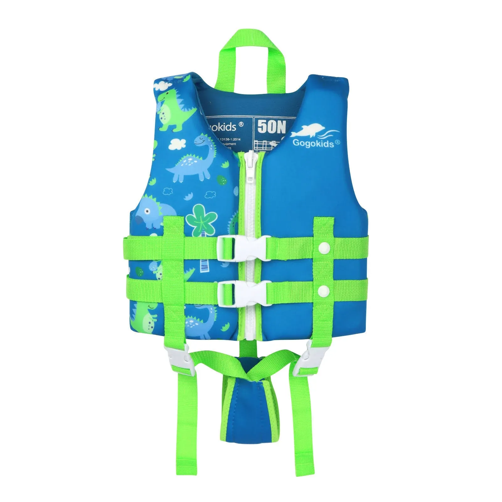 Gogokids Kids Swim Vest Toddler Float Jackets - Child Pool Vest Floaties for Boys Girls Learn to Swim