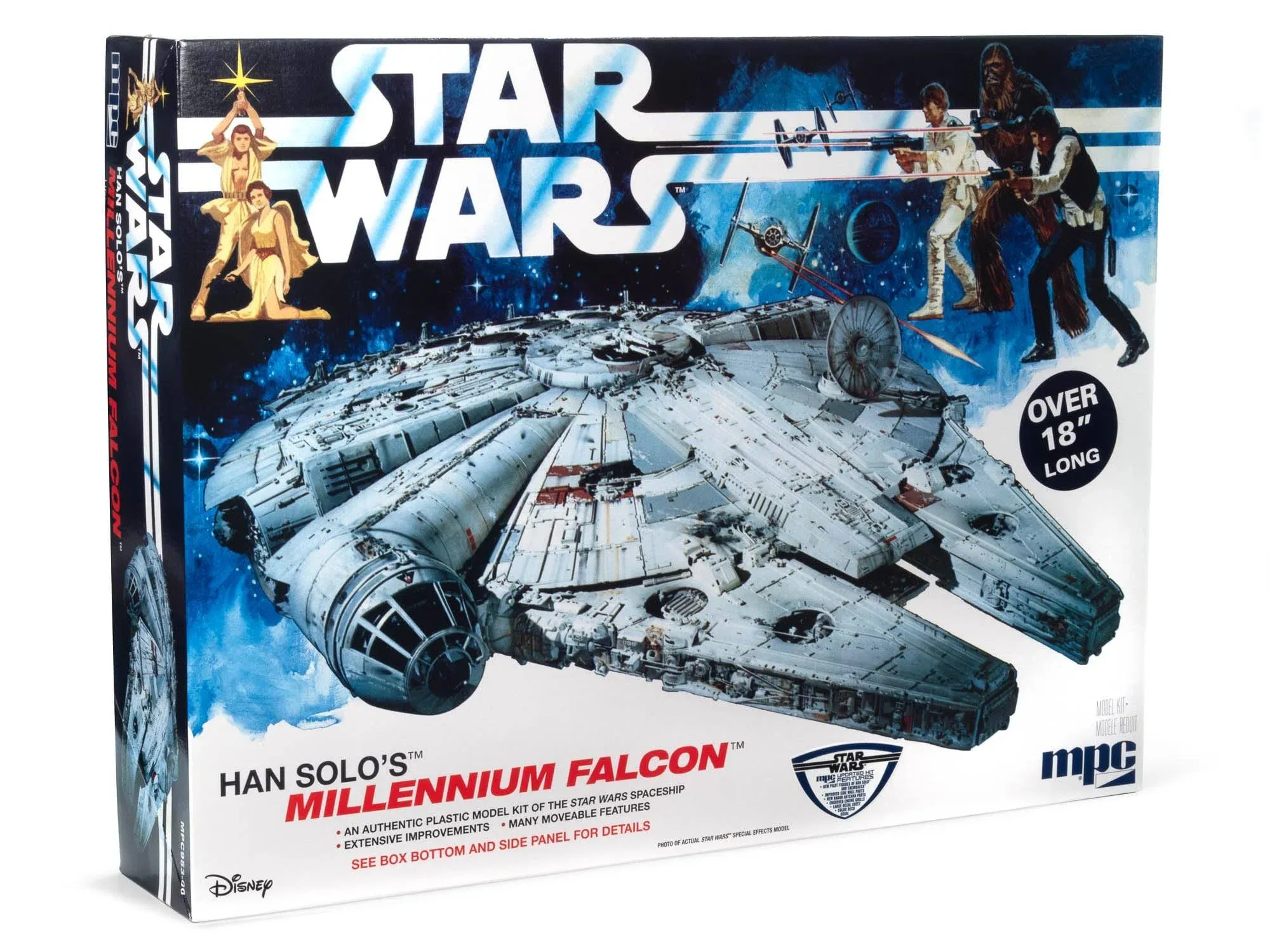 Star Wars A New Hope: Han Solo's Millennium Falcon 1/72 MPC Models