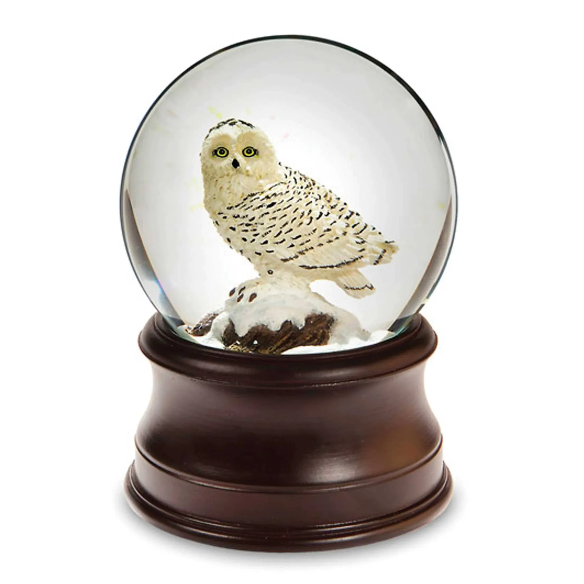 San Francisco Music Box Co. Snowy Owl Musical Water Globe