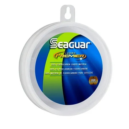 SEAGUAR FLUORO PREMIER Fluorocarbon Leader 50lb/ 50yd NEW! #50FP50 FREE US SHIP!