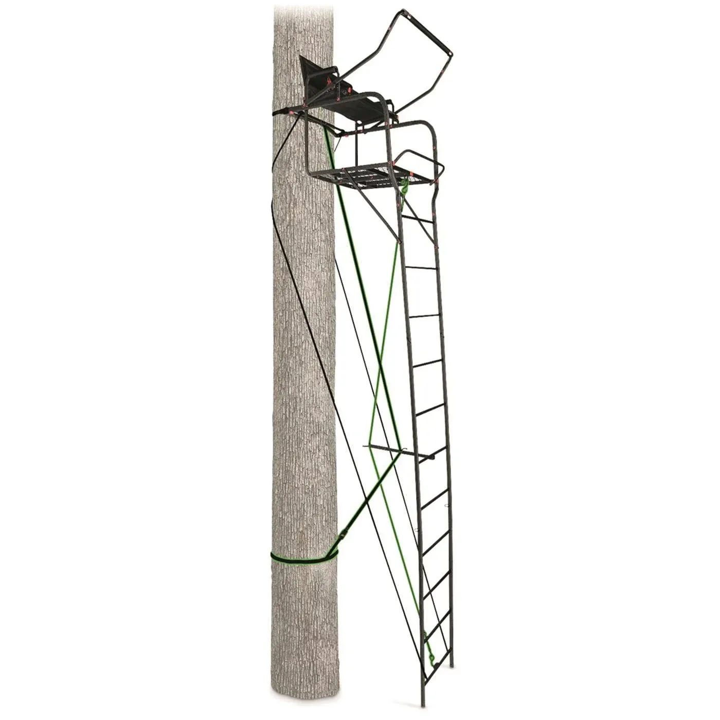 Primal Single Vantage Deluxe Xtra Wide Ladderstand 17 ft.