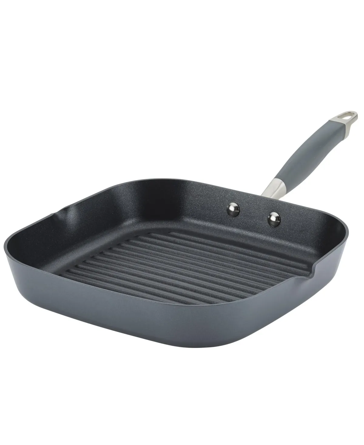 Advanced Home Hard-Anodized 11" Nonstick Deep Square Grill Pan 
      
          Advanced Home Hard-Anodized 11" Nonstick Deep Square Grill Pan