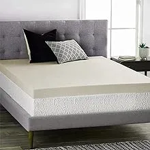 Spring Sleep High Density Foam Topper,Adds Comfort to Mattress, Queen Size