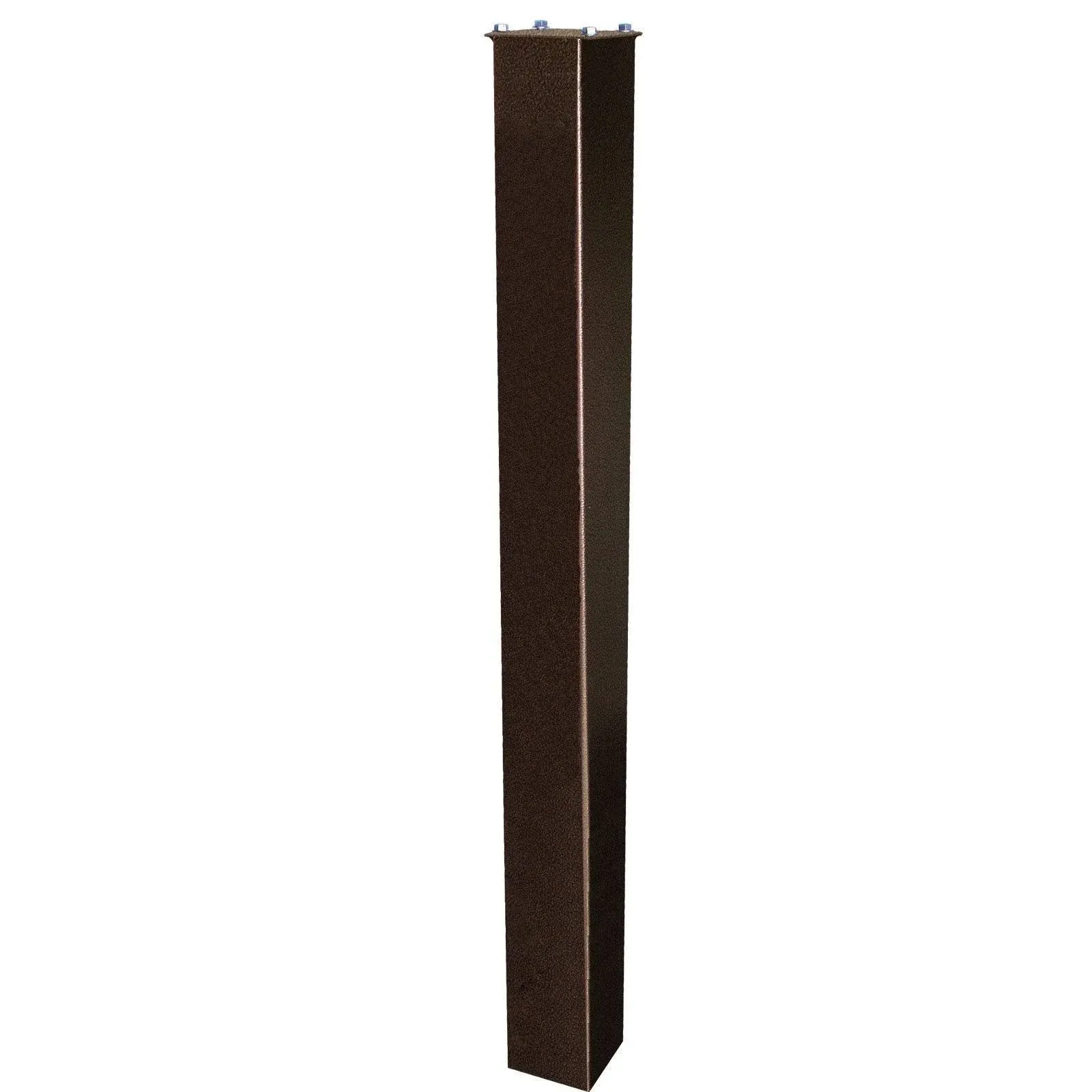 Mail Boss 43 in. In-Ground Steel Post Bronze