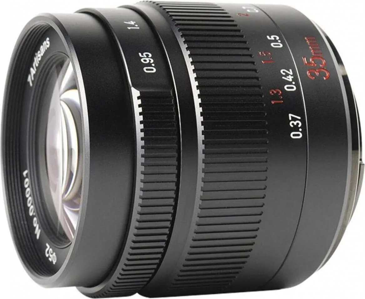 7artisans 35mm F0.95 Full Frame APS-C MF Lens for Sony Canon Nikon Fuji M4/3