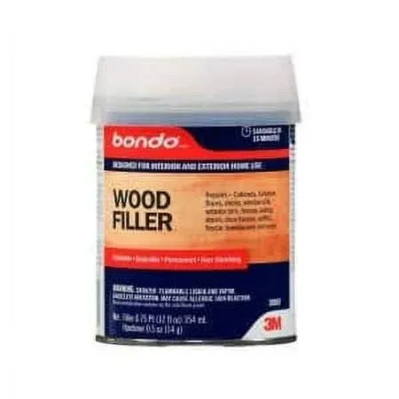 Bondo Brown Wood Filler 12 oz