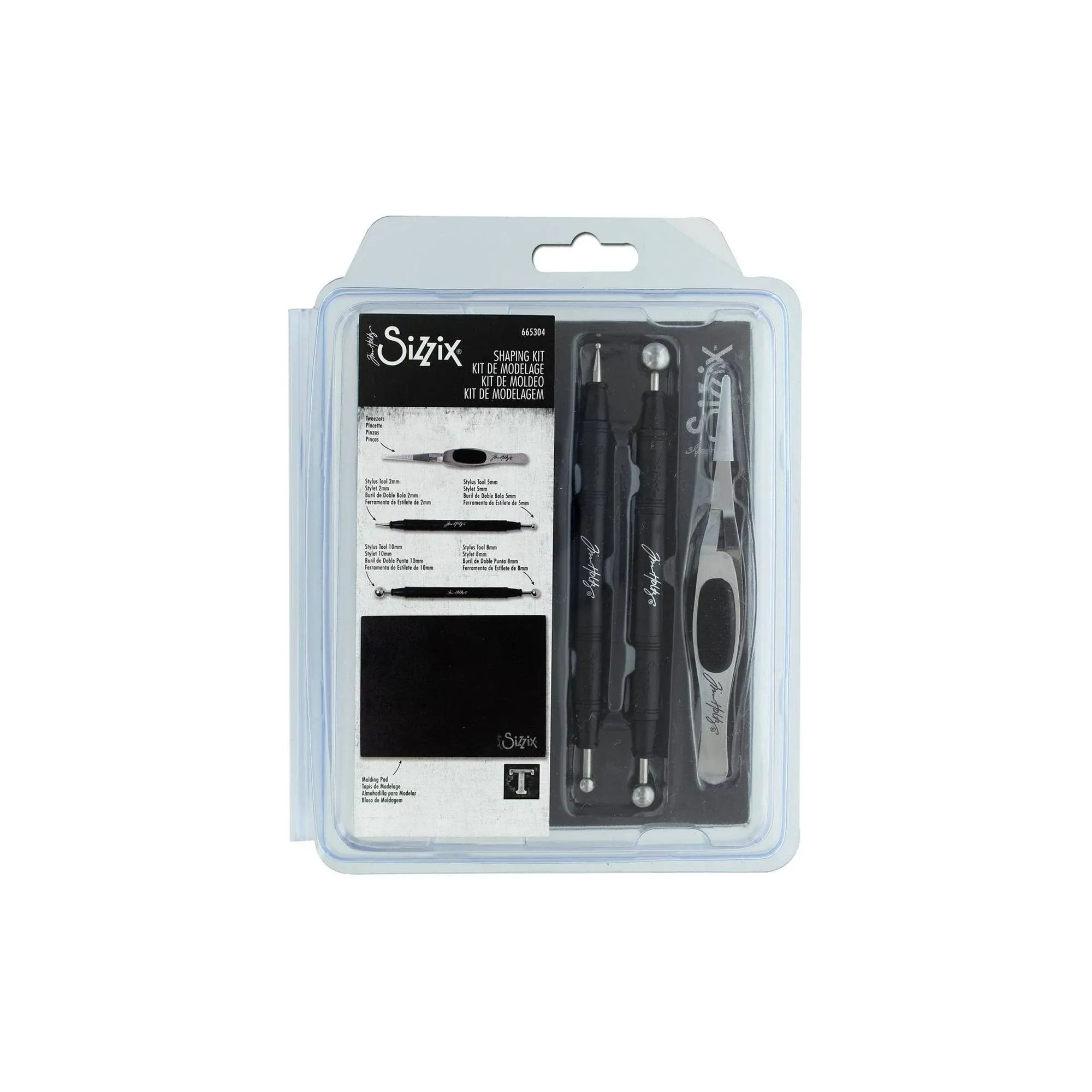 Tim Holtz Tool Shaping Kit-Black -665304