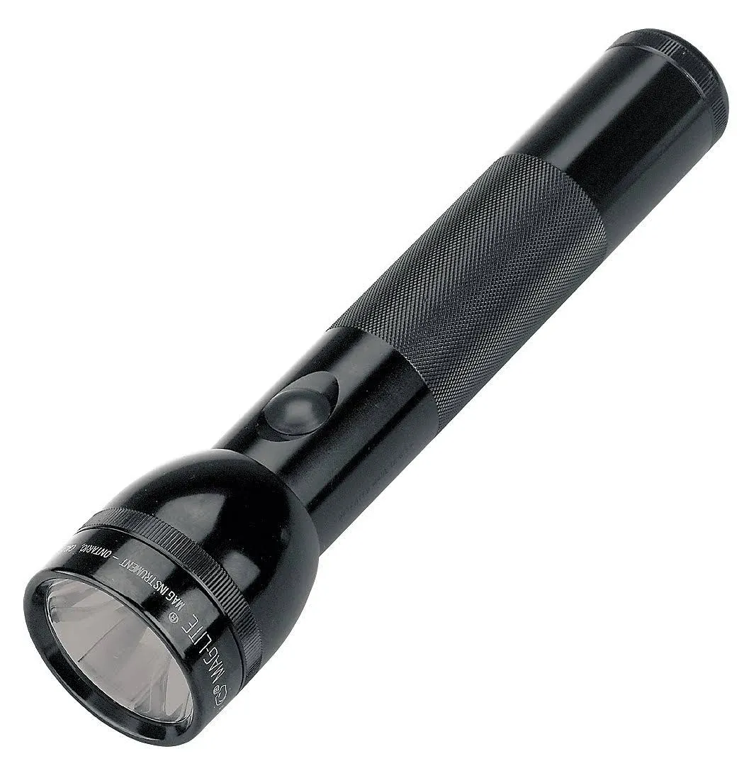 Maglite ST2D016 LED 2-Cell D Flashlight, Black