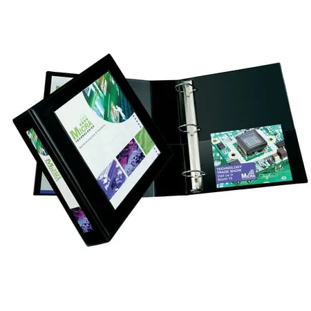 Avery Framed View Heavy-Duty Binder w/Locking 1-Touch EZD Rings, 2 inch Cap, Black