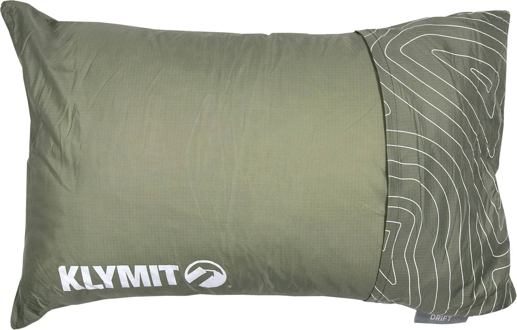 KLYMIT Drift Camping Travel Pillow Shredded Memory Foam- Brand New