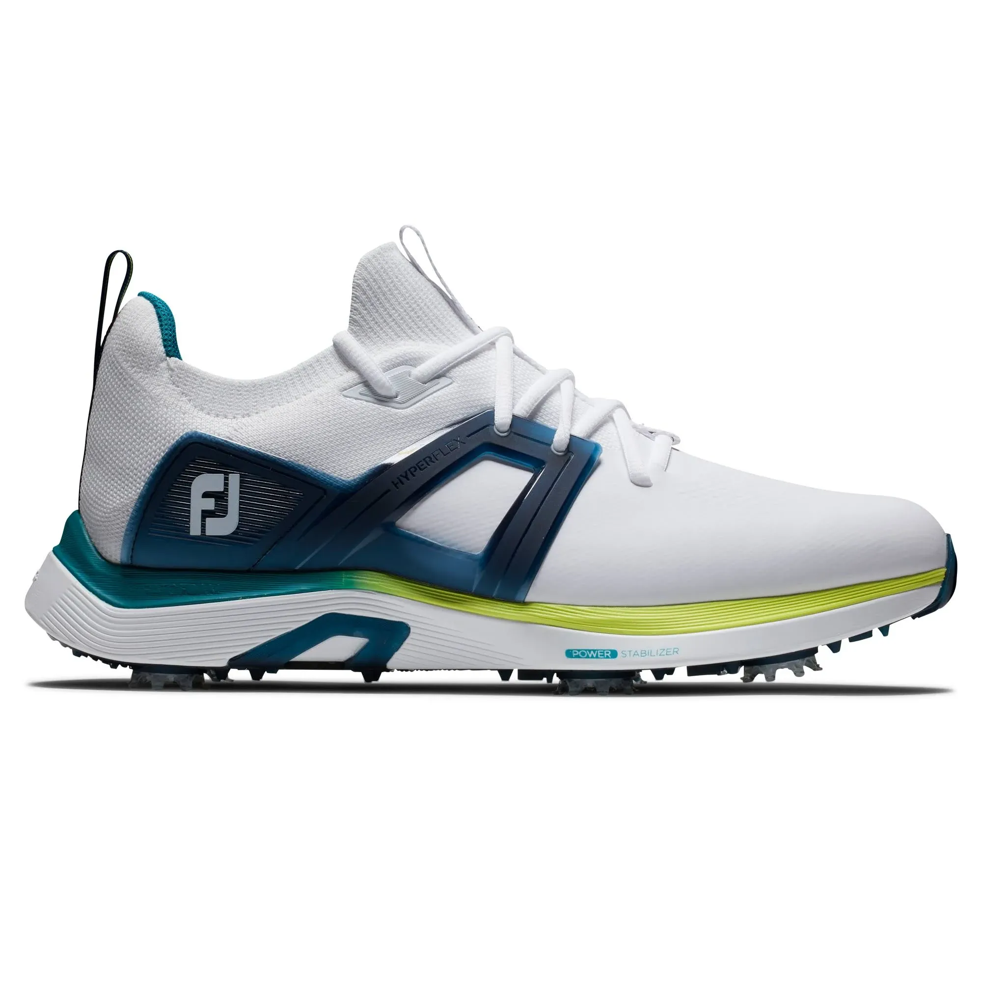 FootJoy Hyperflex Golf Shoes 51075 – White/Navy/Lime