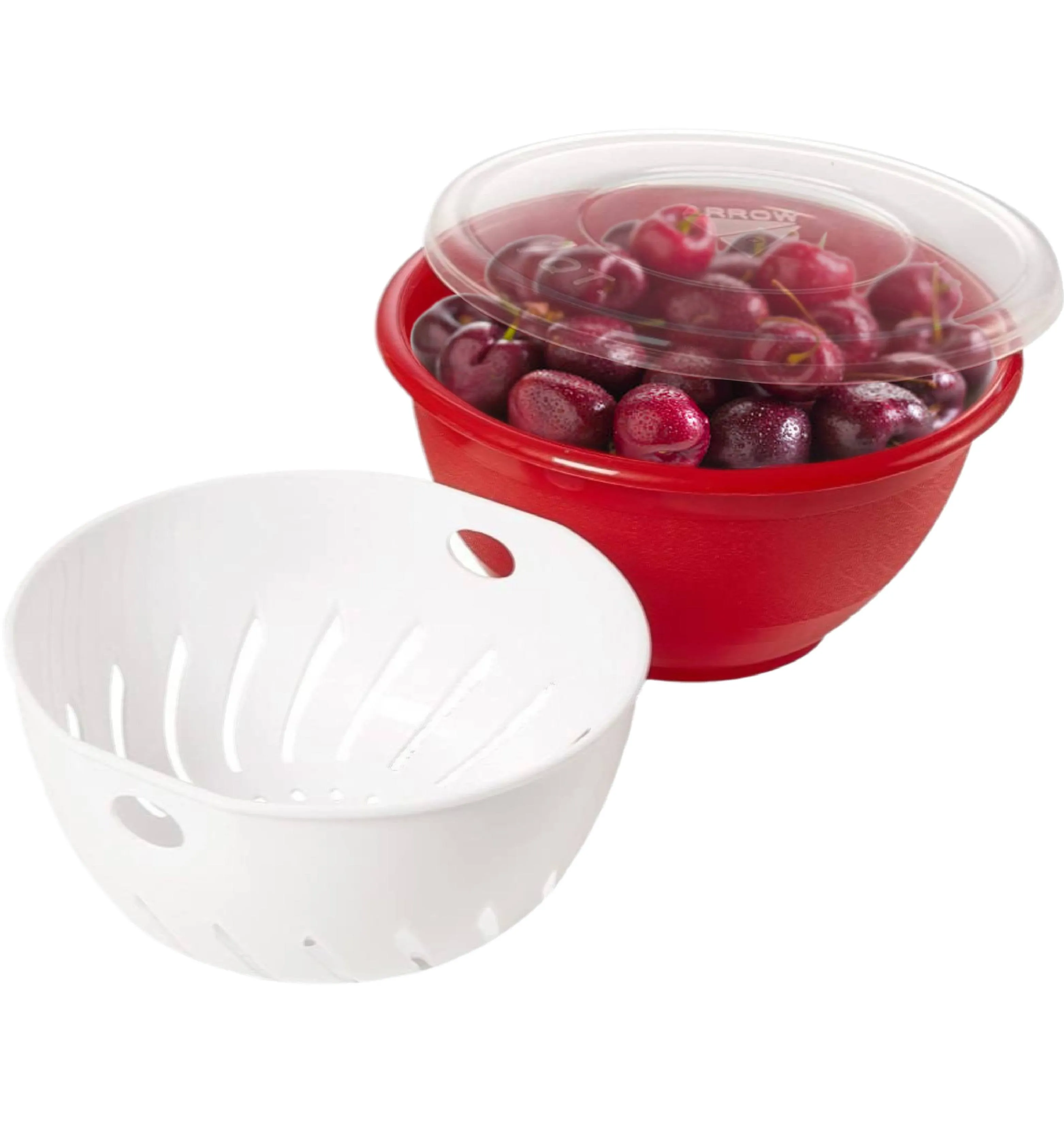 Arrow Berry Bowl & Colander Set