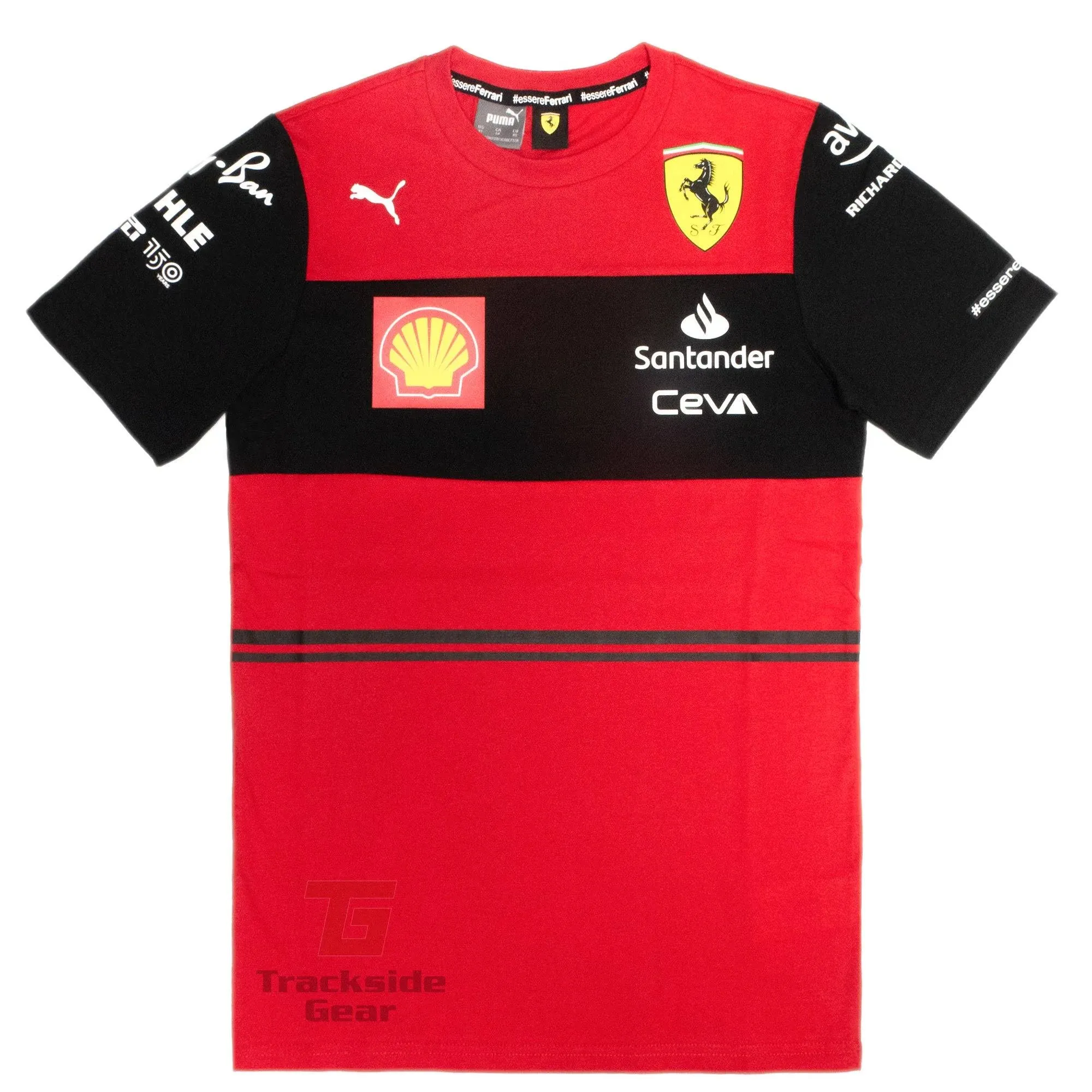 Scuderia Ferrari F1 Men's 2022 Team T-Shirt (2XL) Red