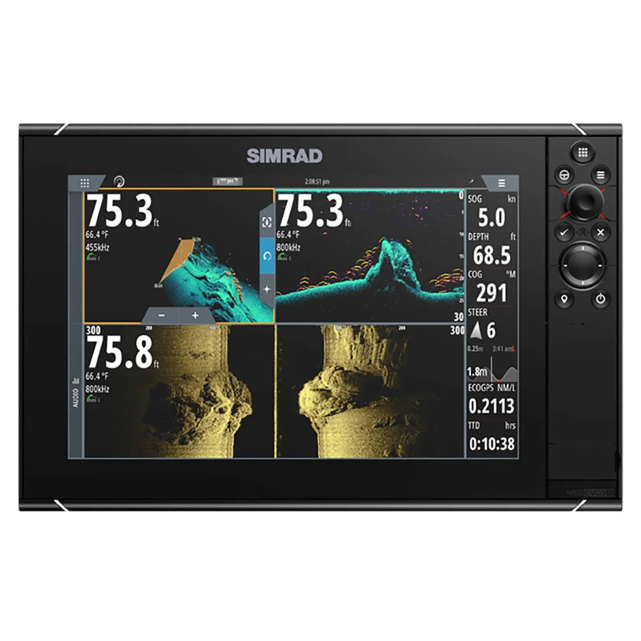 Simrad NSS12 evo3S Combo Multi-Function Chartplotter/Fishfinder