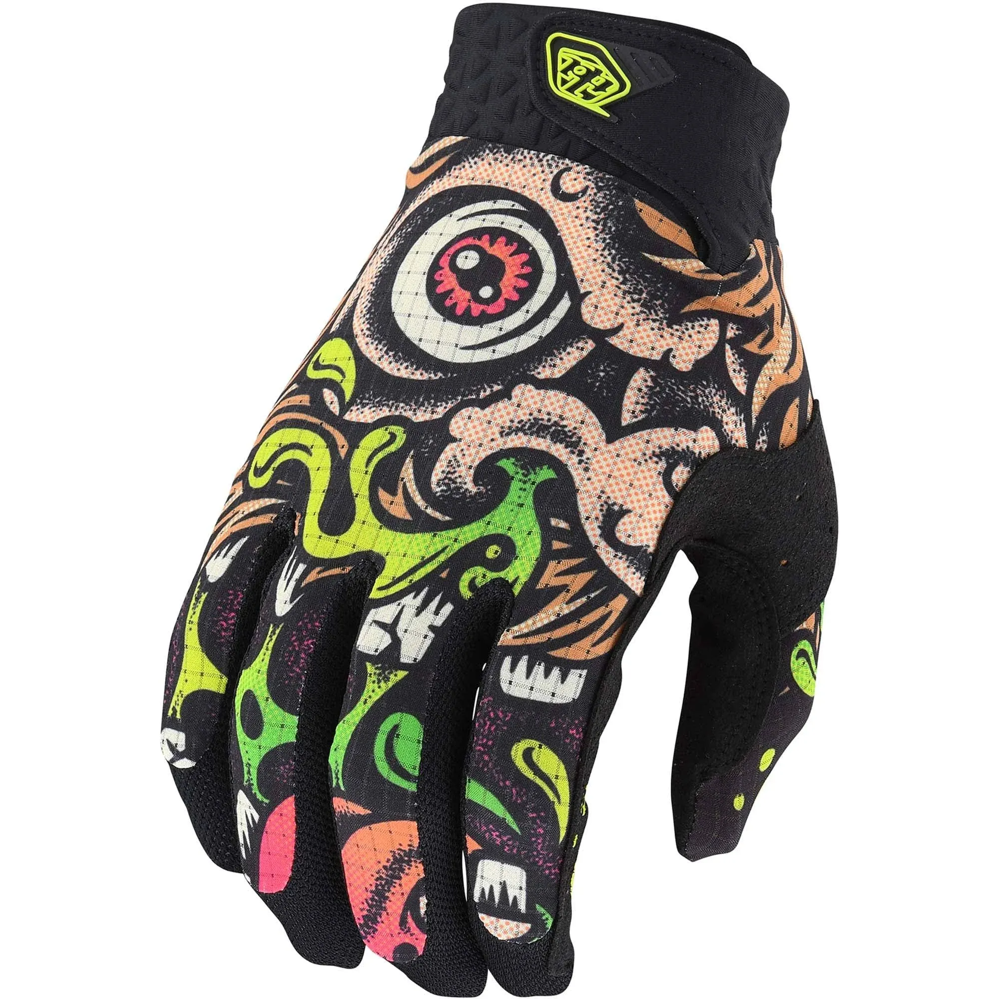 Troy Lee Designs Air BMX Race Gloves-Bigfoot-Black/Green