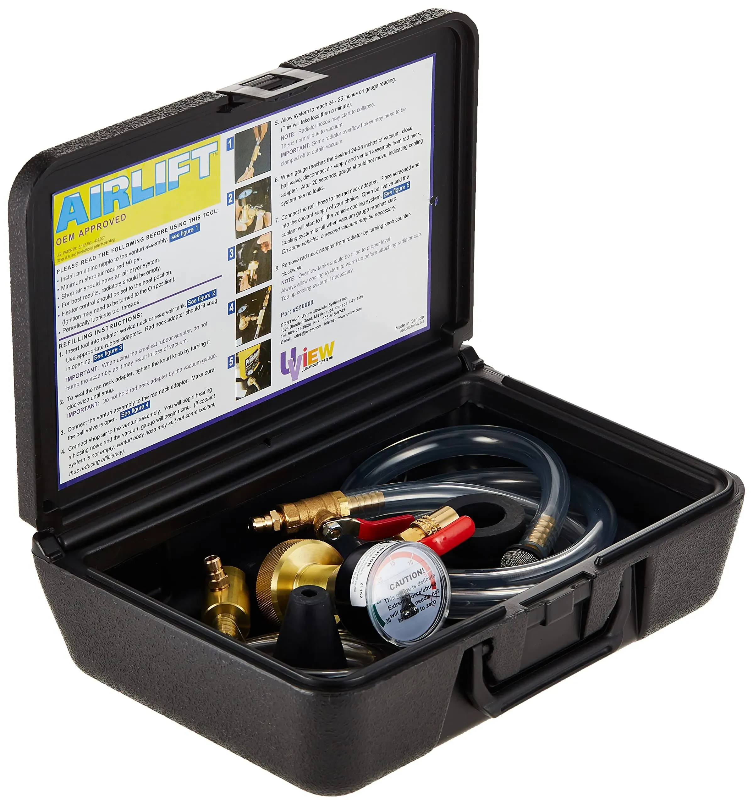 UVIEW 550000 AirLift Cooling System Refiller