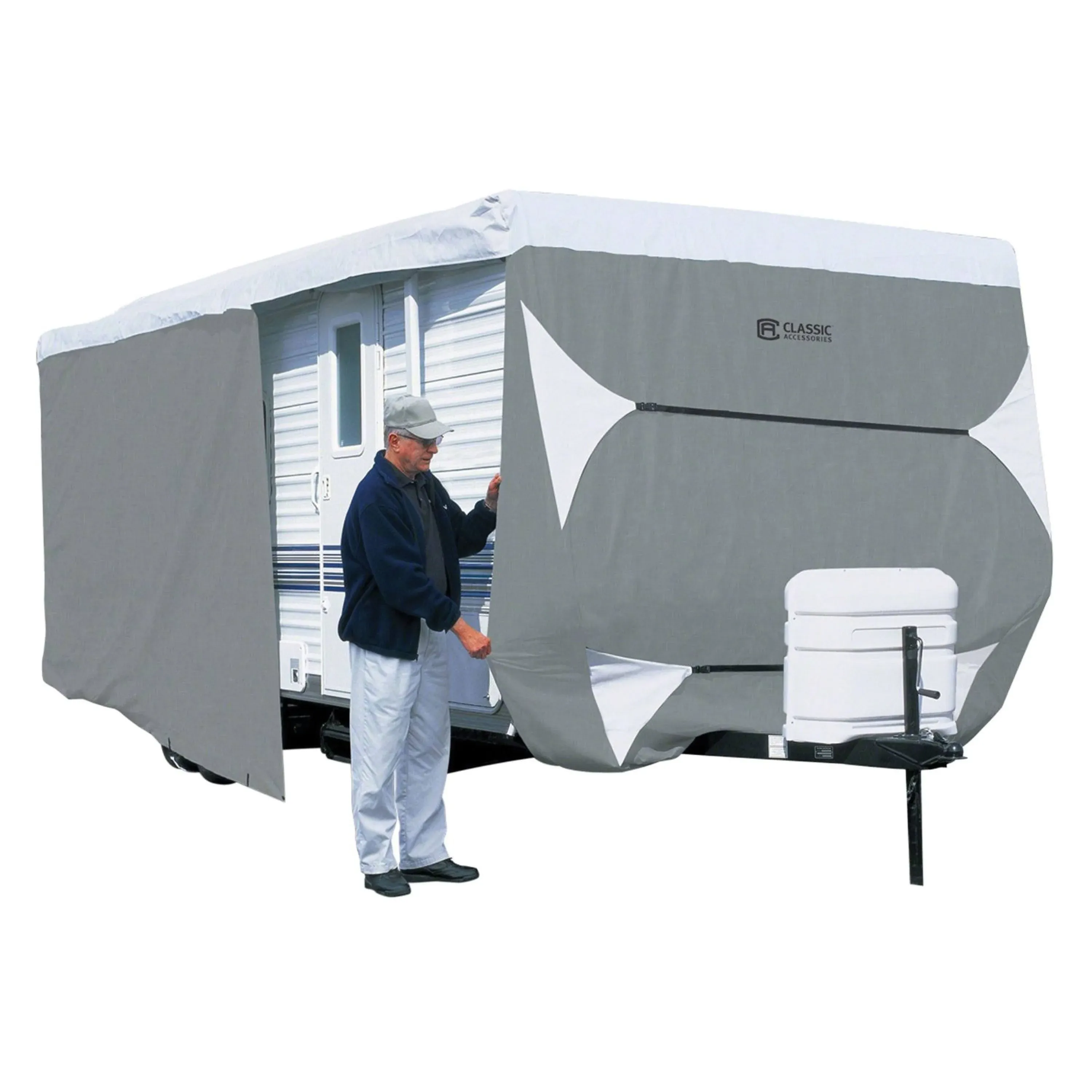 Classic Accessories PolyPRO 3, Travel Trailer Cover, 22'-24'