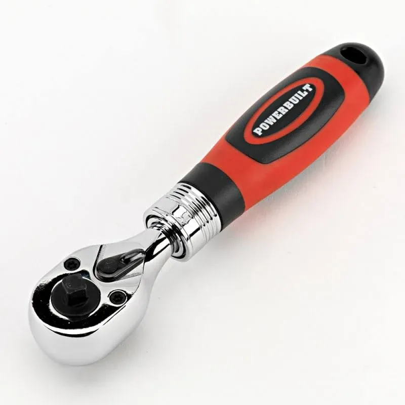 Powerbuilt 1/4" x 3/8" Dual Drive Extendable Ratchet