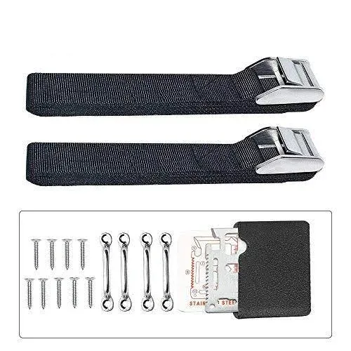 Cooler Tie-Down Kit 316 Cam Buckle Lashing Straps and Coolers Cooler Tie