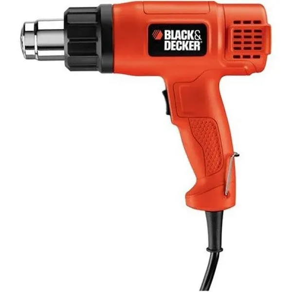 BLACK+DECKER Heat Gun, 1350 Watt, Dual Temperature Settings, Corded (HG1300)