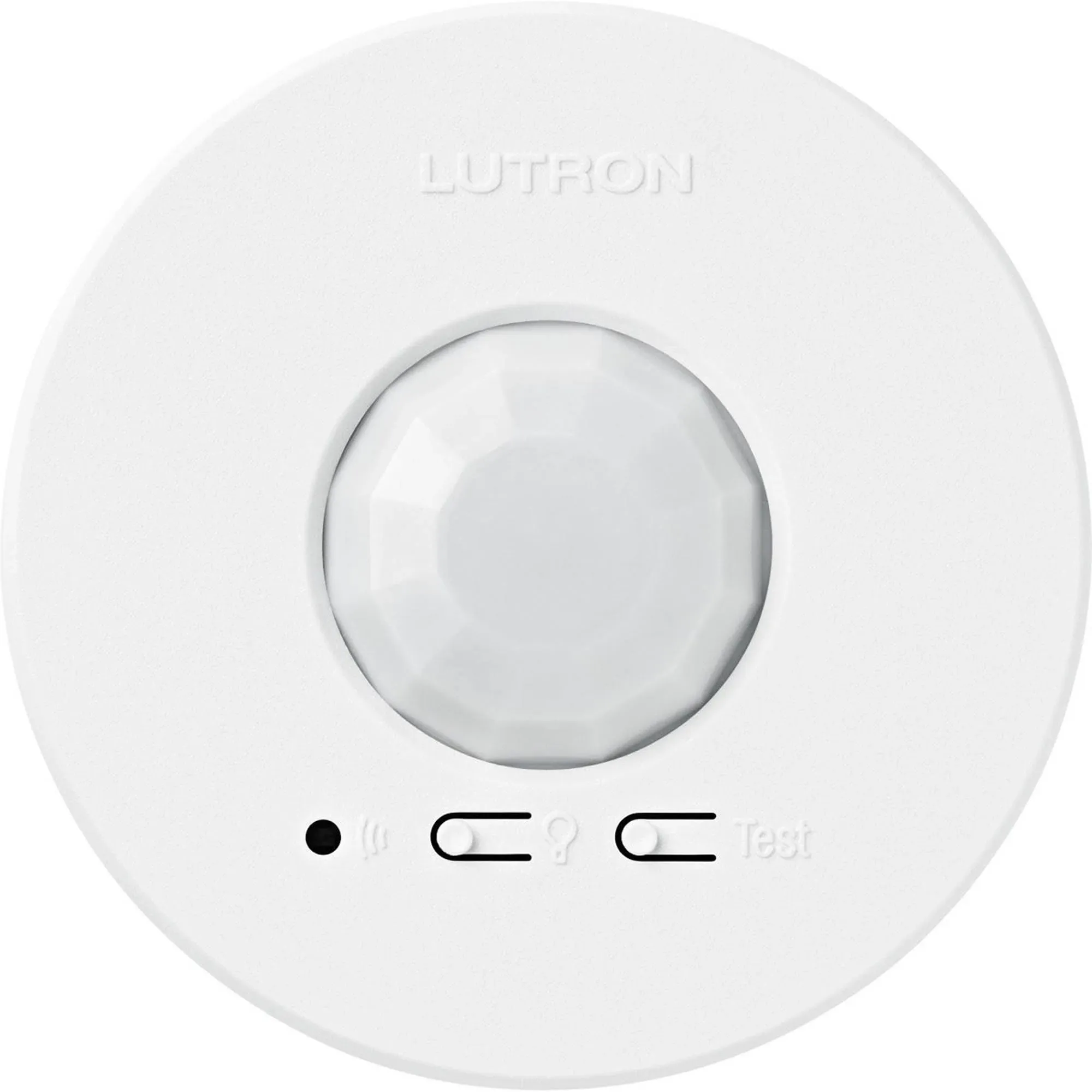 Lutron LRF2-OCR2B-P-WH 360° Wireless Occupancy Sensor, Ceiling Mount