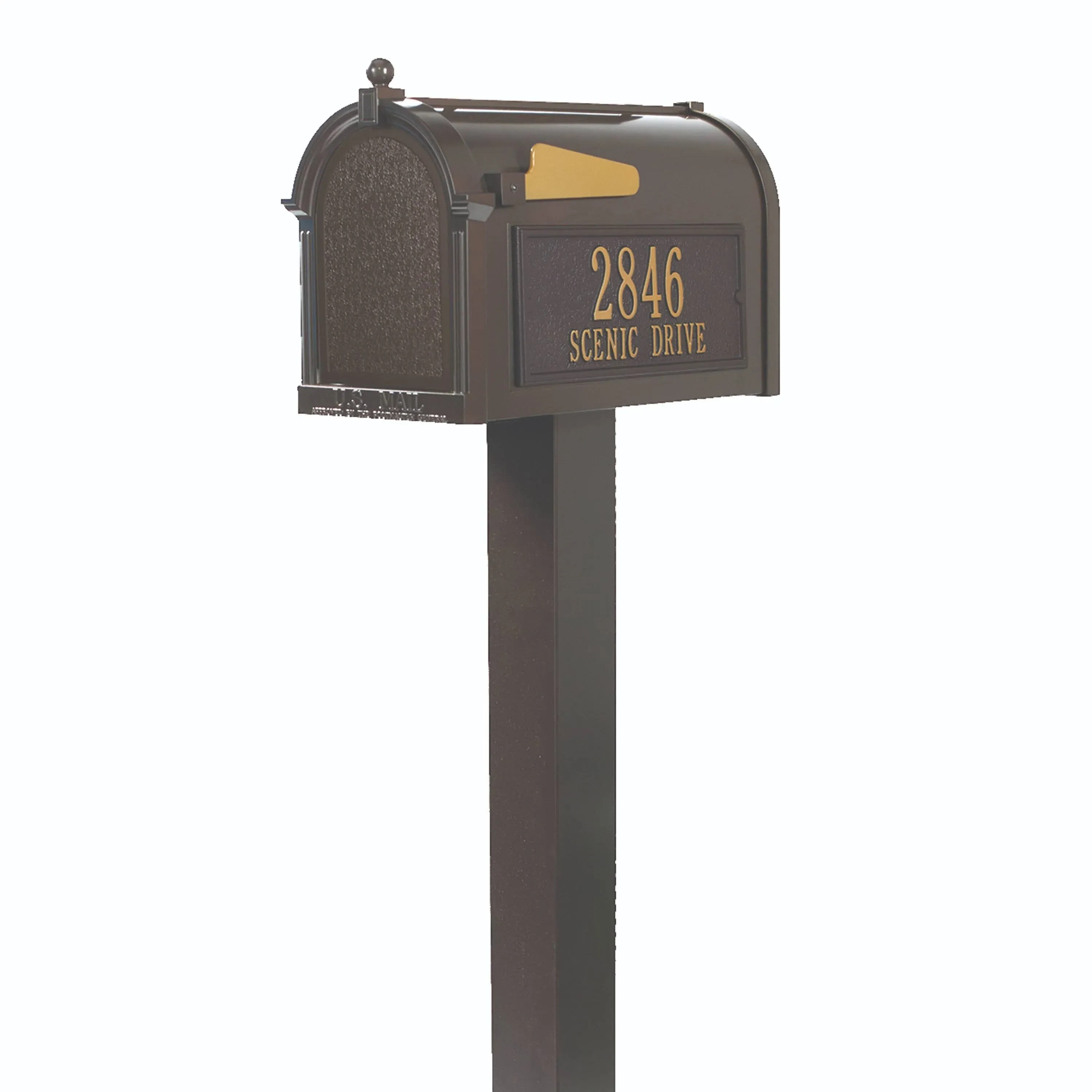 Whitehall 16310 Premium Mailbox Package White