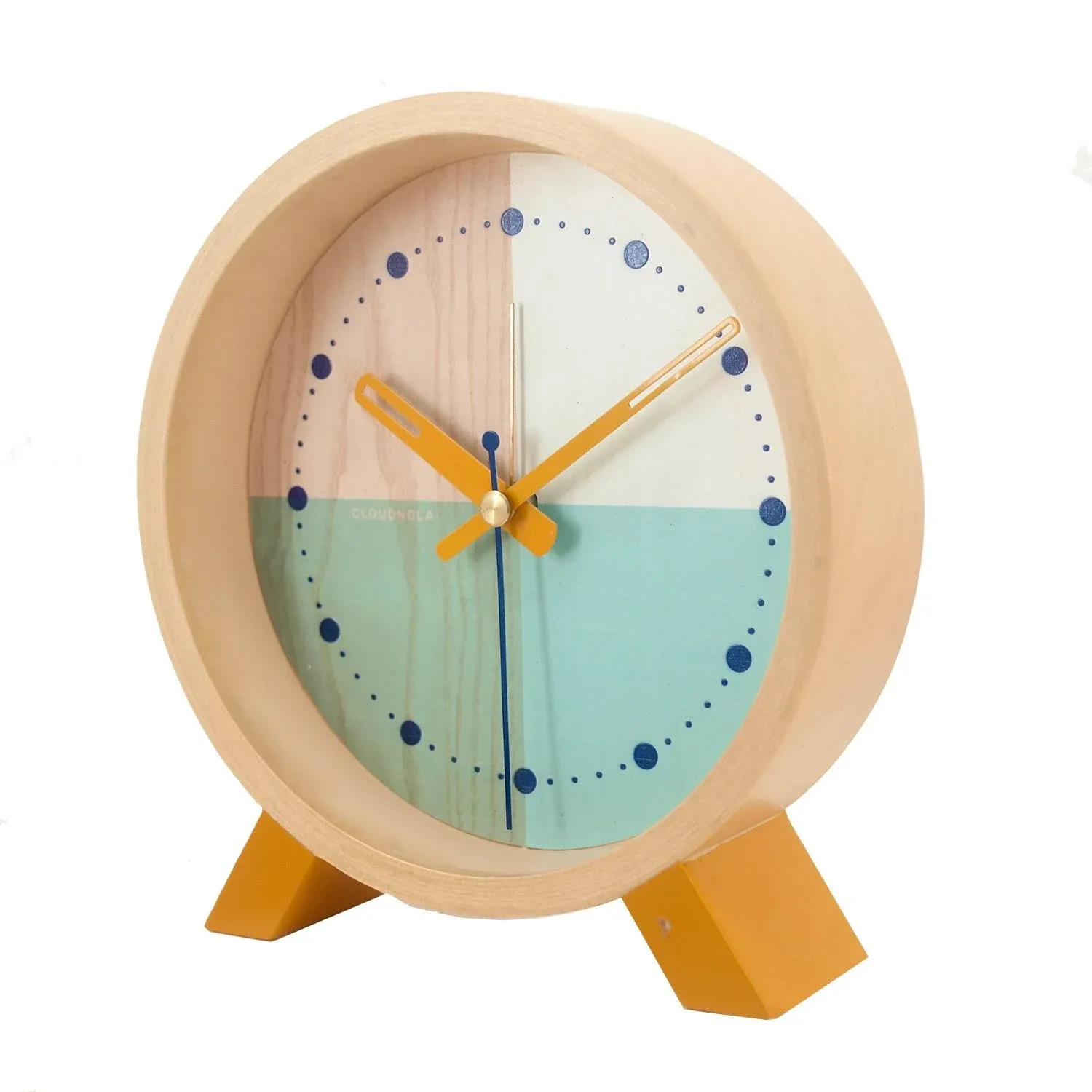 Cloudnola Flor Wooden Alarm Clock