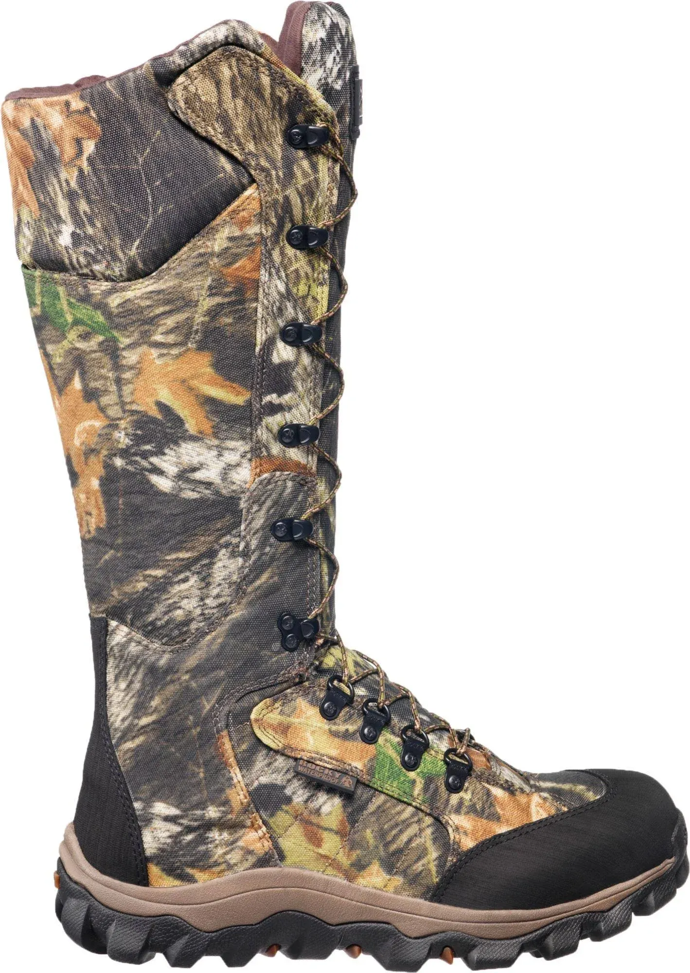 Rocky Men's Mossy Oak Break Up Waterproof Boots Size: 8 Medium Lowes.com