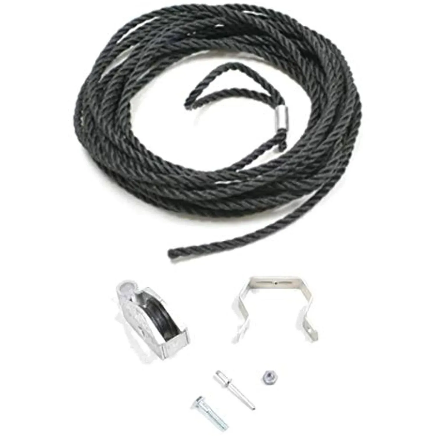 Werner Replacement Rope &amp; Pulley - Fits Fiberglass &amp; Aluminum Extension Ladders