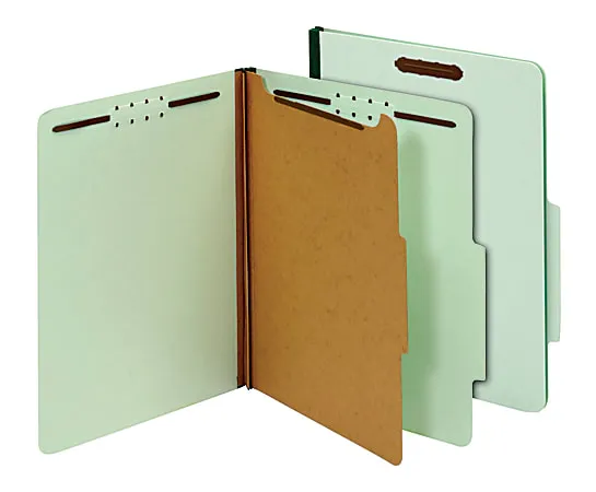 Office Depot 100% Recycled Classification Folders