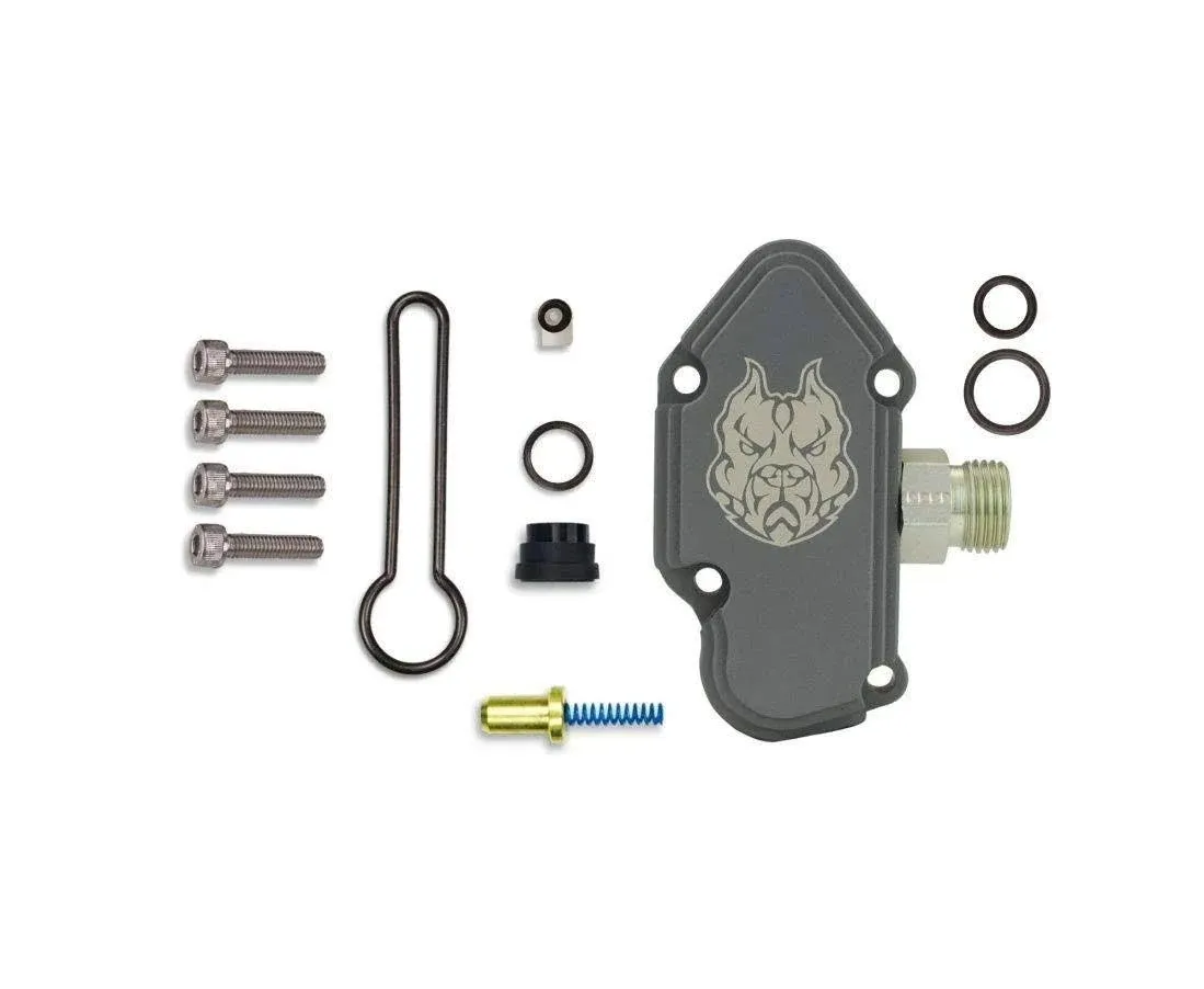 Sinister Diesel Blue Spring Kit with Billet Spring Housing - Fuel Regulator Kit - 2003-2007 Ford Blue Spring Kit 6.0 Powerstroke – Fast Install – Replace OE # 3C3Z-9T517-AG 3C3Z9T517AGSinister Diesel Blue Spring Kit with Billet Spring Housing -…