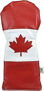 Foretra - Limited Edition Canada Flag Driver Head Cover - Tour Quality Golf Club Cover - Style and Customize Your Golf Bag