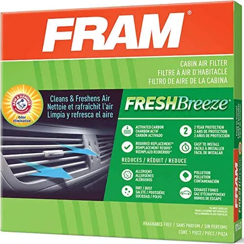 Fram Cabin Air Filter For Lexus Nx300 ES350 GX460 Toyota Highlander NJ S27