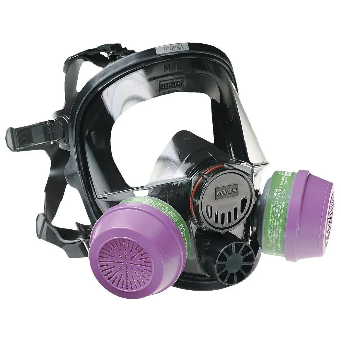 North 7600 Series Full-Facepiece Respirator Mask