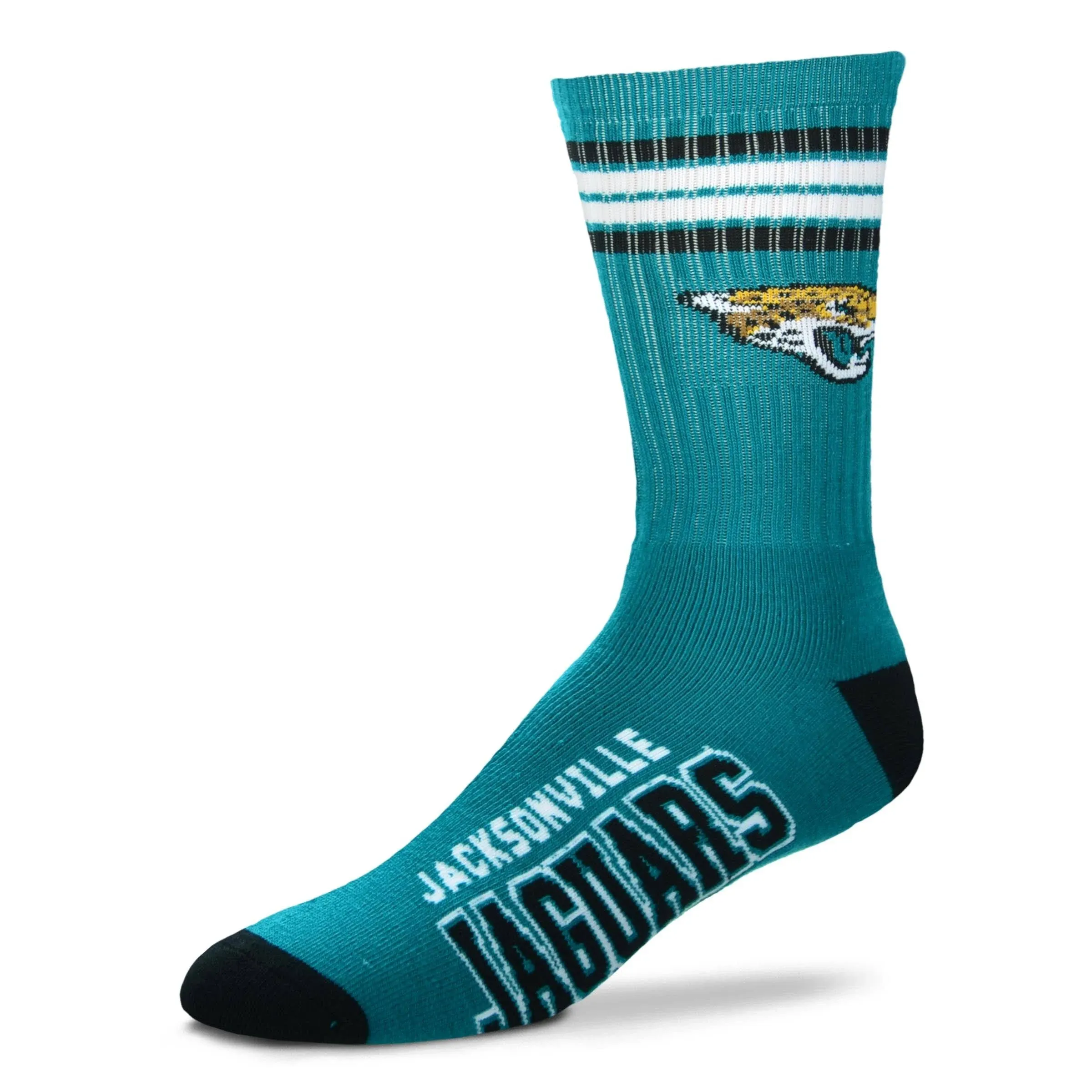 For Bare Feet Men Jacksonville Jaguars Socks (Jaguars)