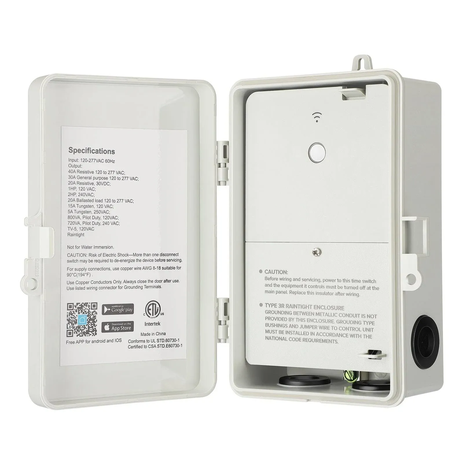 The Dewenwils Pool Timer, Wifi Timer Switch, Heavy Duty 40A, And Etl Listed.