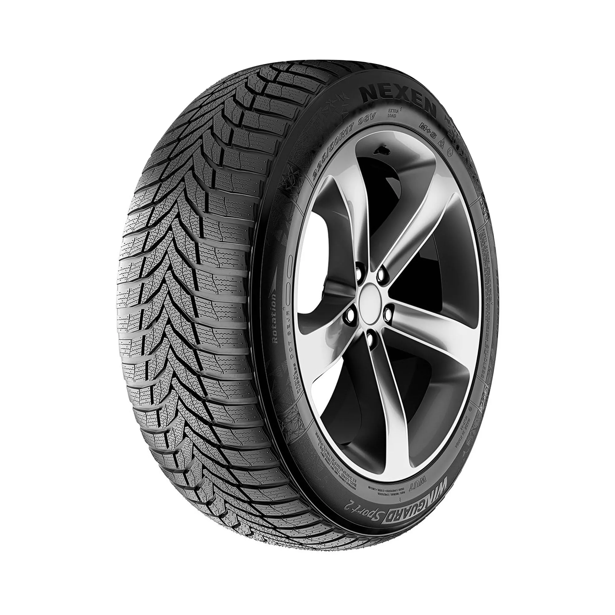 Nexen Winguard Sport 2 Winter 245/50R20 102V Passenger Tire Fits: 2012 Jeep Liberty Limited Jet, 2016-18 Honda Pilot Elite